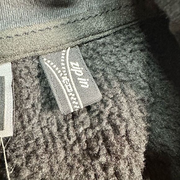 EUC REI Men’s Zip In Polar-Tec Black Fleece Full Zip Vest - Size Small - Picture 9 of 9